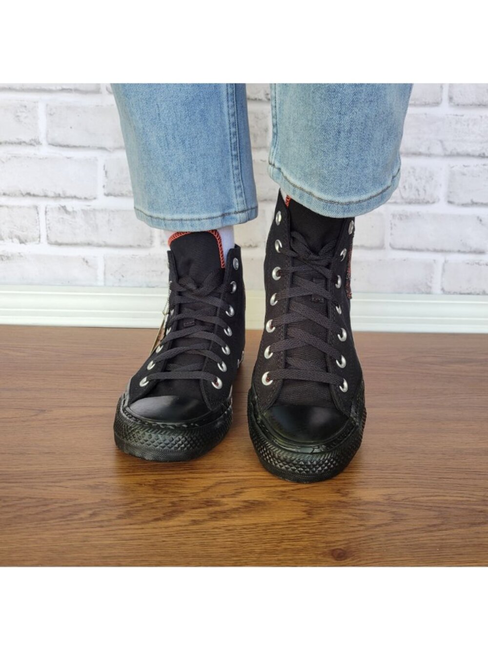 Converse x Dungeons & Dragons Chuck Taylor 8 Womens Shoes Black Sneakers A09886C - Picture 4 of 12